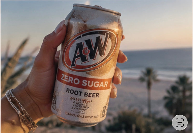 Zero-sugar root beer.